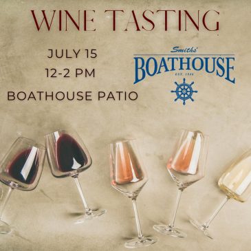 Wine Tasting – July 15th