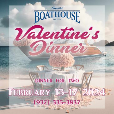 Valentine’s Dinner for Two at the Boathouse