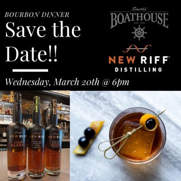 New Riff Distilling Bourbon Dinner, March 20th – Register for a Spot Here!