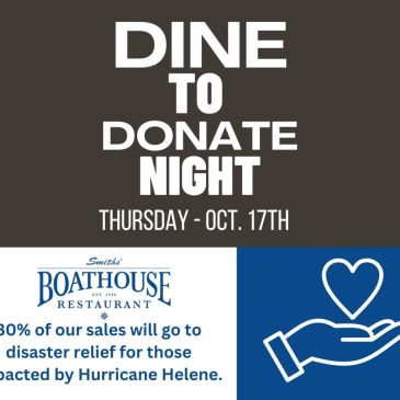 Dine to Donate for Hurricane Helene Relief