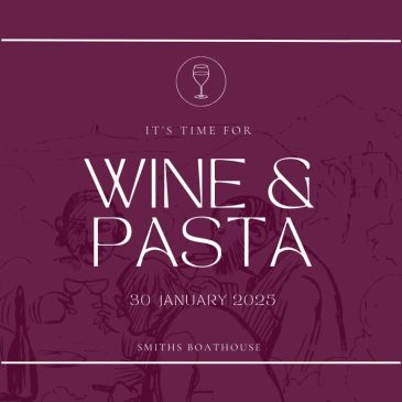 Wine & Pasta Night – Thursday, Jan. 30th